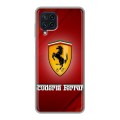 Дизайнерский силиконовый чехол для Samsung Galaxy A22 Ferrari