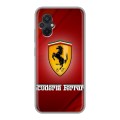 Дизайнерский силиконовый чехол для Xiaomi Poco M5 Ferrari