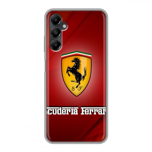 Дизайнерский силиконовый чехол для Samsung Galaxy A05s Ferrari