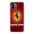 Дизайнерский силиконовый чехол для Xiaomi Redmi A2 Ferrari