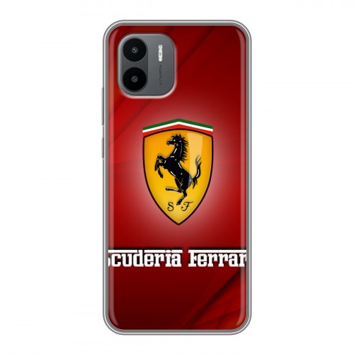 Дизайнерский силиконовый чехол для Xiaomi Redmi A2 Ferrari