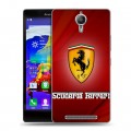 Дизайнерский пластиковый чехол для Lenovo P90 Ferrari