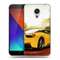 Дизайнерский пластиковый чехол для Meizu MX5 Ferrari