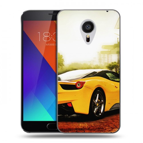 Дизайнерский пластиковый чехол для Meizu MX5 Ferrari