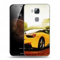 Дизайнерский пластиковый чехол для Huawei G8 Ferrari