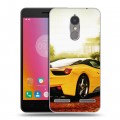 Дизайнерский пластиковый чехол для Lenovo K6 Ferrari