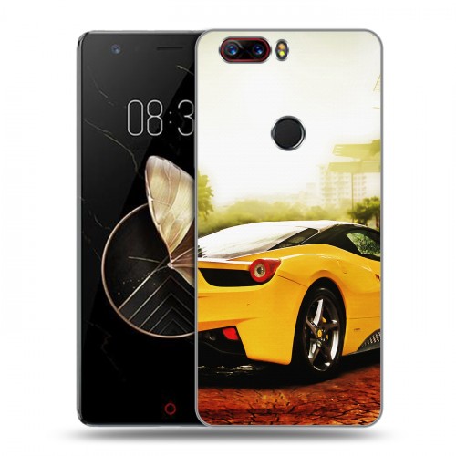 Дизайнерский пластиковый чехол для ZTE Nubia Z17 Ferrari