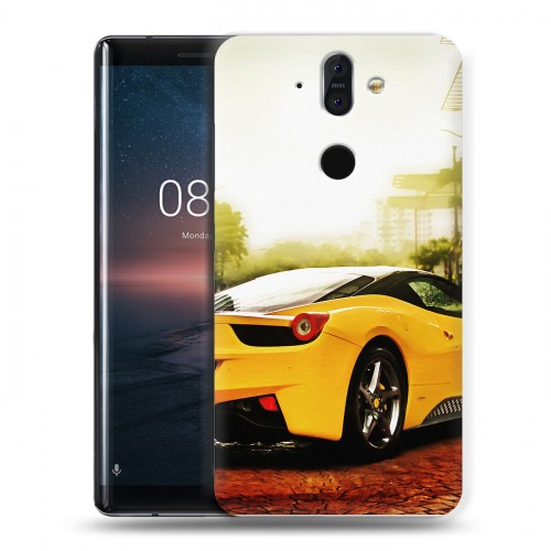 Дизайнерский пластиковый чехол для Nokia 8 Sirocco Ferrari