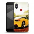 Дизайнерский пластиковый чехол для Xiaomi Mi8 SE Ferrari