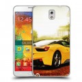 Дизайнерский пластиковый чехол для Samsung Galaxy Note 3 Ferrari