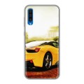 Дизайнерский силиконовый чехол для Samsung Galaxy A50 Ferrari