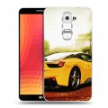 Дизайнерский пластиковый чехол для LG Optimus G2 Ferrari