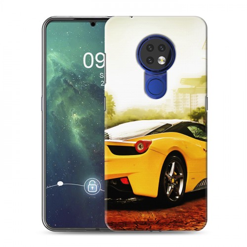 Дизайнерский силиконовый чехол для Nokia 6.2 Ferrari