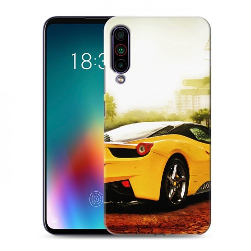 Дизайнерский силиконовый чехол для Meizu 16T Ferrari