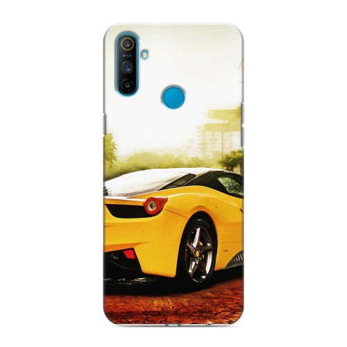 Дизайнерский силиконовый чехол для Realme C3 Ferrari