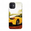 Дизайнерский силиконовый чехол для Iphone 12 Ferrari