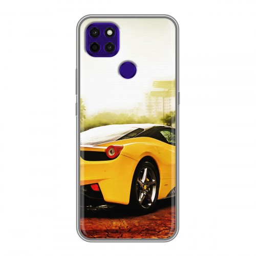 Дизайнерский силиконовый чехол для Lenovo K12 Pro Ferrari