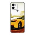 Дизайнерский силиконовый чехол для Xiaomi Redmi A1 Plus Ferrari