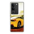 Дизайнерский силиконовый чехол для Vivo S17 Ferrari