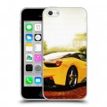 Дизайнерский пластиковый чехол для Iphone 5c Ferrari