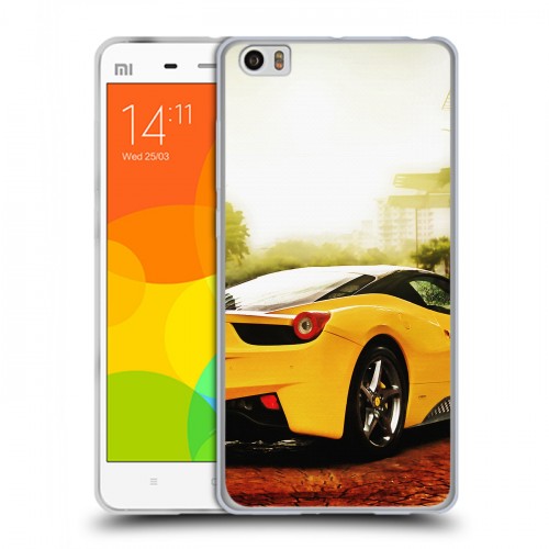 Дизайнерский пластиковый чехол для Xiaomi Mi Note Ferrari