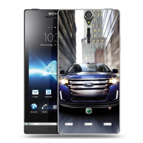 Дизайнерский пластиковый чехол для Sony Xperia S Ford