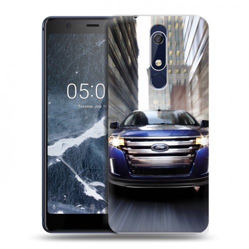 Дизайнерский пластиковый чехол для Nokia 5.1 Ford