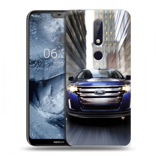 Дизайнерский пластиковый чехол для Nokia 6.1 Plus Ford