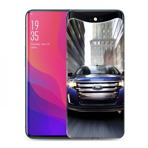 Дизайнерский силиконовый чехол для OPPO Find X Ford