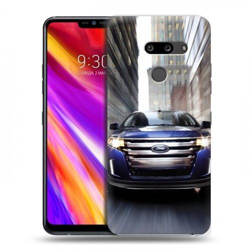 Дизайнерский пластиковый чехол для LG G8 ThinQ Ford