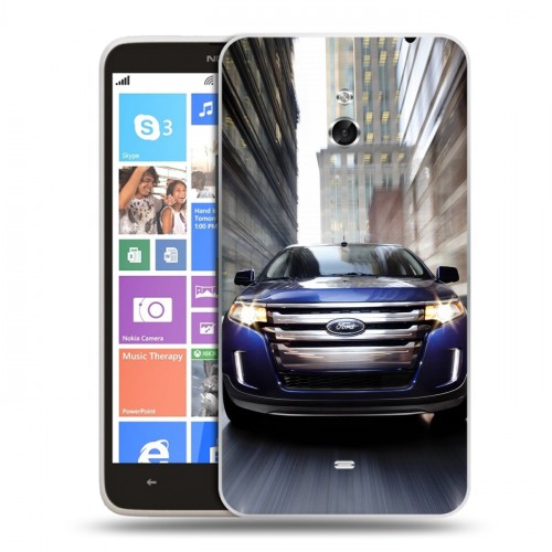 Дизайнерский пластиковый чехол для Nokia Lumia 1320 Ford