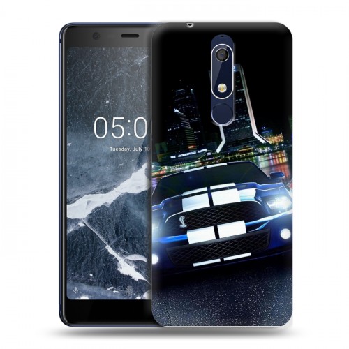 Дизайнерский пластиковый чехол для Nokia 5.1 Ford