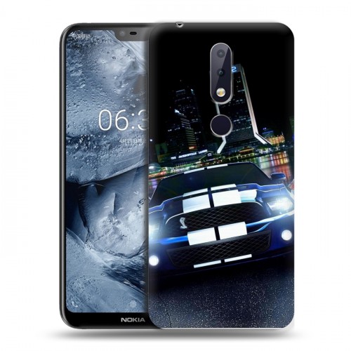 Дизайнерский силиконовый чехол для Nokia 6.1 Plus Ford