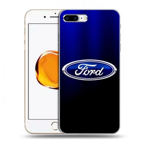 Дизайнерский пластиковый чехол для Iphone 7 Plus / 8 Plus Ford