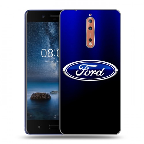 Дизайнерский пластиковый чехол для Nokia 8 Ford