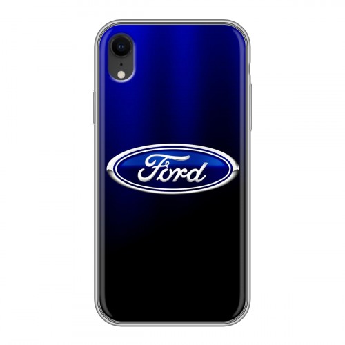 Дизайнерский пластиковый чехол для Iphone Xr Ford