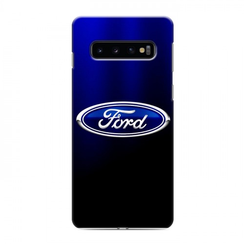 Дизайнерский силиконовый чехол для Samsung Galaxy S10 Ford