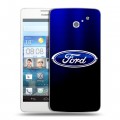 Дизайнерский пластиковый чехол для Huawei Ascend D2 Ford