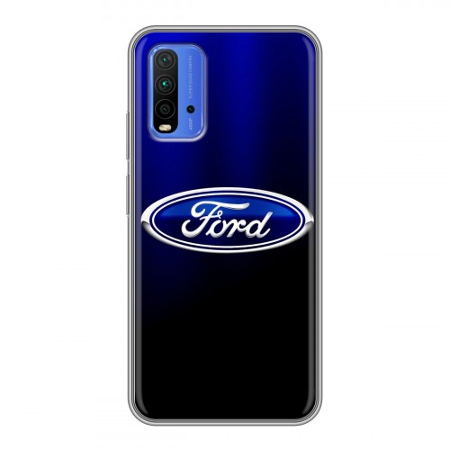 Дизайнерский силиконовый чехол для Xiaomi RedMi 9T Ford