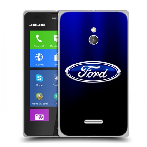 Дизайнерский силиконовый чехол для Nokia XL Ford