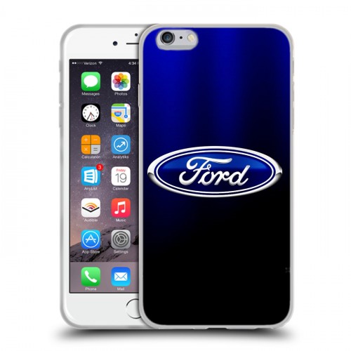 Дизайнерский силиконовый чехол для Iphone 6 Plus/6s Plus Ford