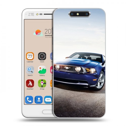 Дизайнерский пластиковый чехол для ZTE Blade V8 Ford