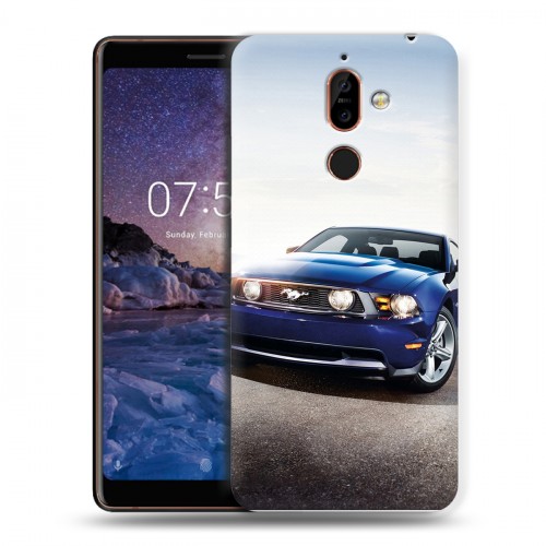 Дизайнерский пластиковый чехол для Nokia 7 Plus Ford