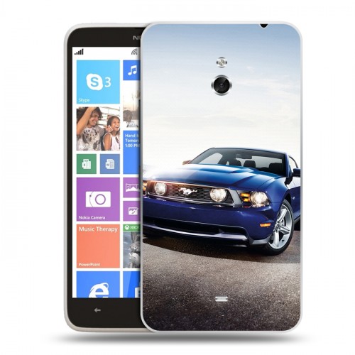 Дизайнерский пластиковый чехол для Nokia Lumia 1320 Ford