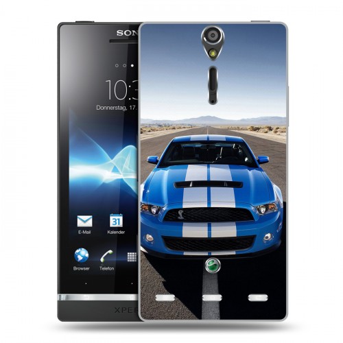 Дизайнерский пластиковый чехол для Sony Xperia S Ford