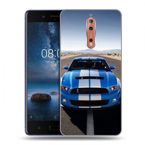 Дизайнерский пластиковый чехол для Nokia 8 Ford