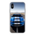 Дизайнерский силиконовый чехол для Iphone x10 Ford