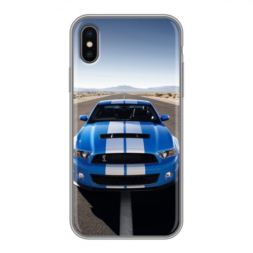 Дизайнерский силиконовый чехол для Iphone x10 Ford