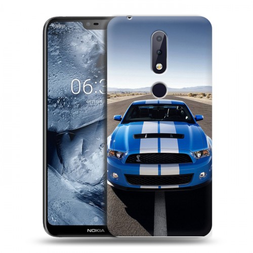 Дизайнерский пластиковый чехол для Nokia 6.1 Plus Ford