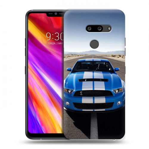 Дизайнерский пластиковый чехол для LG G8 ThinQ Ford